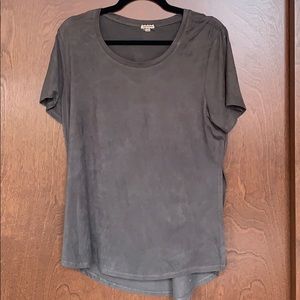 Suede Top